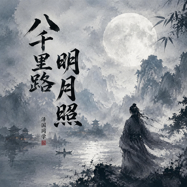 Обложка: 八千里路明月照